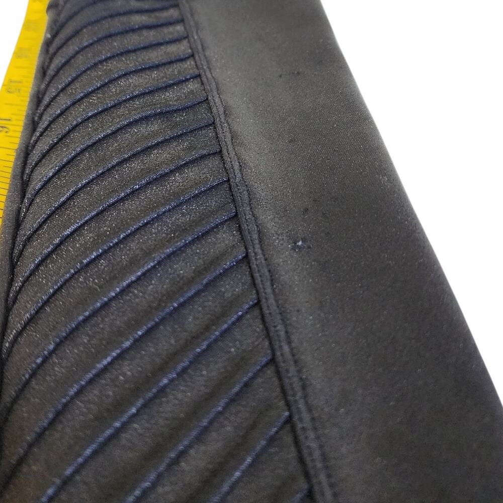 SPANX Womens Faux Leather Motto Leggings Size Small Black Compression Edgy Biker - Picture 14 of 14